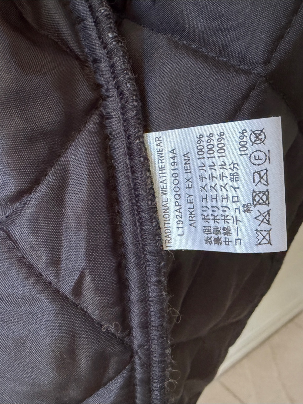 Women's Quilted Snap-Front Jacket - Black - Picture 5 of 6